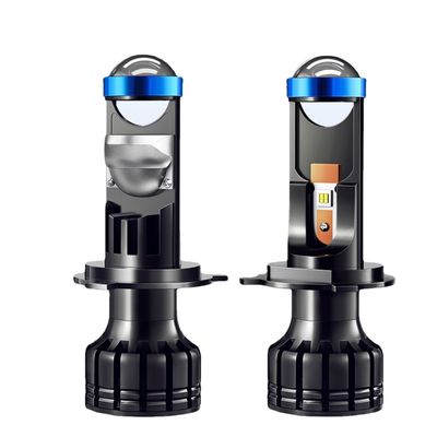 ثنائية الصمام H4 العارض عدسة مرحبا / لو شعاع تحويل السيارات مع سيارة ميني H7 بقيادة العارض